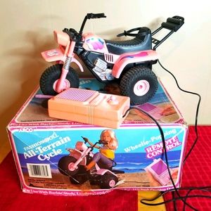 Fashion doll all-terrain cycle